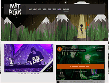 Tablet Screenshot of matthealien.ca